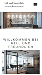 Mobile Screenshot of hellundfreundlich.de